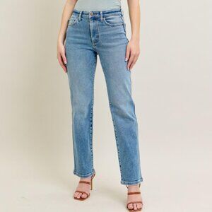 Judy Blue High Waisted Vintage Straight Leg Jeans